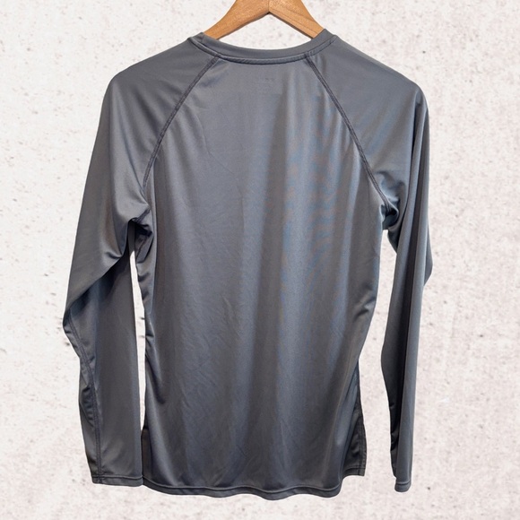 Gray Long Sleeve Women's Tee - Picture 2 of 3